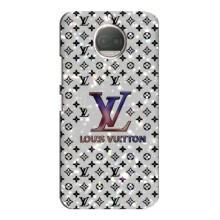 Чехол Стиль Louis Vuitton на Motorola MOTO G5s Plus (Яркий LV)