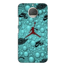 Силиконовый Чехол Nike Air Jordan на Мото Джи 5с Плюс – Джордан Найк