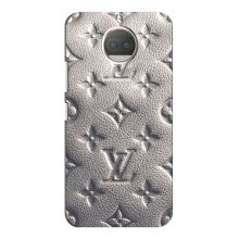 Текстурный Чехол Louis Vuitton для Мото Джи 5с Плюс – Бежевый ЛВ