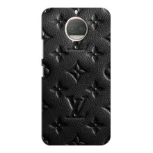 Текстурный Чехол Louis Vuitton для Мото Джи 5с Плюс – Черный ЛВ