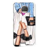 Силиконовый Чехол на Motorola Moto G5s Plus с картинкой Стильных Девушек (Мода)