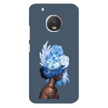 Чехлы (ART) Цветы на Motorola MOTO G5s (VPrint) (Квіти на голові)