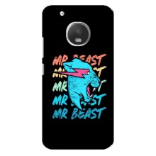 Чехлы Мистер Бист для Мото G5s (logo Mr beast)