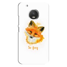Чохли з картинкою Лисичка для Motorola MOTO G5s (VPrint) (Дівчинка Лиса)