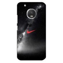 Чохол для Motorola MOTO G5s - з принтом Найк (AlphaPrint) – Найк червоний