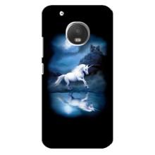 Чохол для Моторола МОТО Дж5с - (Єдинорожки - Новинки) (AlphaPrint) – Єдиноріг