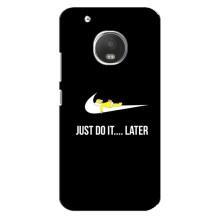 Чехол с Симпсонами для Motorola MOTO G5s (VPrint) – Гомер Later