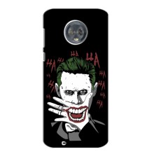 Чехлы с картинкой Джокера на Motorola Moto G6 Plus (Hahaha)