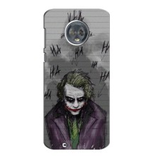 Чехлы с картинкой Джокера на Motorola Moto G6 Plus – Joker клоун