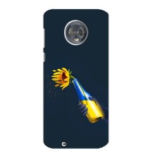 Чехол для Патриота Украины Motorola MOTO G6 Plus - (AlphaPrint) (Коктейль молотова)