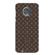 Чехол Стиль Louis Vuitton на Motorola Moto G6 Plus (Фон Луи Виттон)
