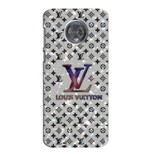 Чехол Стиль Louis Vuitton на Motorola Moto G6 Plus (Яркий LV)
