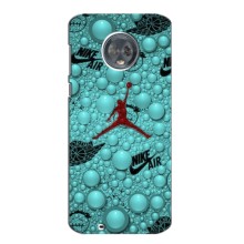 Силіконовый Чохол Nike Air Jordan на Мото Джи 6 Плюс – Джордан Найк