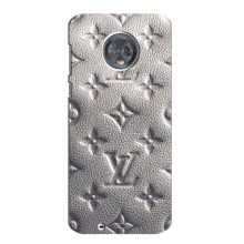 Текстурный Чехол Louis Vuitton для Мото Джи 6 Плюс (Бежевый ЛВ)