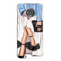 Силиконовый Чехол на Motorola Moto G6 Plus с картинкой Стильных Девушек – Мода