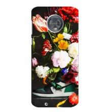 Бренднові Чохли для Motorola MOTO G6 - (PREMIUMPrint) (Nike цветы)
