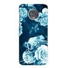 Чехлы (ART) Цветы на Motorola MOTO G6 (VPrint) (Блактині бутони)