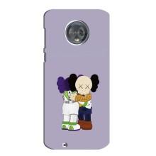 Чохли для Motorola MOTO G6 - Bearbrick Louis Vuitton (PREMIUMPrint) (Дружба Беарбрік)