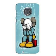 Чохли для Motorola MOTO G6 - Bearbrick Louis Vuitton (PREMIUMPrint) (Плач Bearbrick)