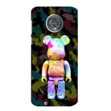 Чохли для Motorola MOTO G6 - Bearbrick Louis Vuitton (PREMIUMPrint) (Яскравий Bearbrick)