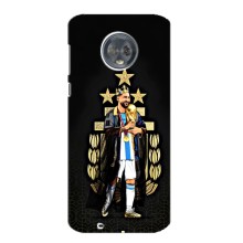 Чехлы для Motorola MOTO G6 (Leo чемпион) (AlphaPrint) (Месси Король)