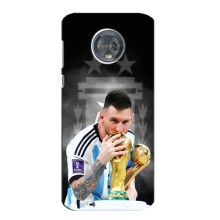 Чехлы для Motorola MOTO G6 (Leo чемпион) (AlphaPrint) (Месси Чемпион)