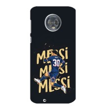 Чехлы для Motorola MOTO G6 (Leo чемпион) (AlphaPrint) (Messi ПСЖ)