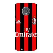 Чохли для Motorola MOTO G6 (VPrint) - Футбольні клуби (Milan)