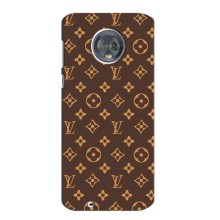 Чехлы Луи Витон для Motorola MOTO G6 (AlphaPrint - LOUIS VUITTON) (фон LOUIS VUITTON)