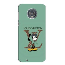 Чехлы Луи Витон для Motorola MOTO G6 (AlphaPrint - LOUIS VUITTON) (Микки Маус LV)