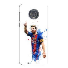 Чехлы Месси для Motorola MOTO G6 (AlphaPrint) (Лео Месси)