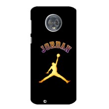 Чохли для Motorola MOTO G6 - з картинкою JORDAN (AlphaPrint) (Jordan Gold)