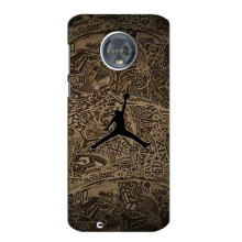 Чохли для Motorola MOTO G6 - з картинкою JORDAN (AlphaPrint) (Logo Jordan)