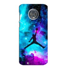 Чохли для Motorola MOTO G6 - з картинкою JORDAN (AlphaPrint) (Яскравий Джордан)