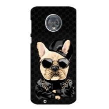 Чохли з крутими принтами для Motorola MOTO G6 - (PREMIUMPrint) (Стильна собака)