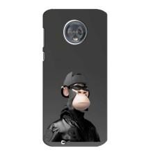 Чехлы с Обезьянами NFT для Motorola MOTO G6 (AlphaPrint) – стильная обезьяна NFT