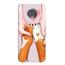 Чохли з собаками для Motorola MOTO G6 (VPrint) (Любовь до собак)