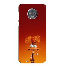 Чехол Головоломка для Motorola MOTO G6 - (AlphaPrint) (Тревожность)