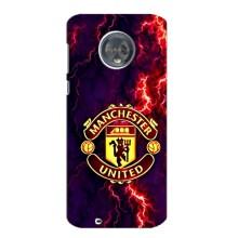 Чохол Манчестер Юнайтед для Моторола МОТО G6 (AlphaPrint) – вогняний Манчестер