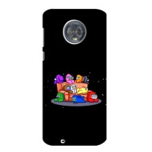 Чехол Амонг Ас для Motorola MOTO G6 (AlphaPrint) (Амонг-ас)