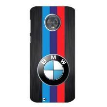 Чохол для Моторола МОТО G6 - з принтом БМВ (AlphaPrint) – Лого BMW
