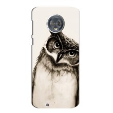 Чохол з пташками на Motorola MOTO G6 (VPrint) (Сова)