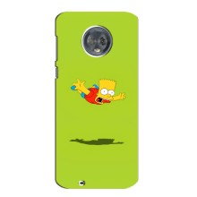 Чjхол з Сімпсонами для Motorola MOTO G6 (VPrint) (Барт Сімпсон)