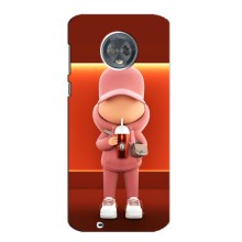 Крутые Чехлы Луи Виттон для Motorola MOTO G6 (AlphaPrint) (С Кофе)