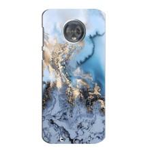 Мраморный чехол на Motorola MOTO G6 (VPrint) (Нежный мрамор)
