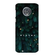 Новорічні, Святкові Чохли для Motorola MOTO G6 - 2024 год (Winter)