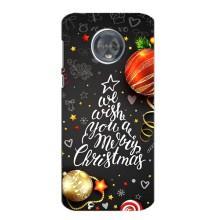 Рождественские Чехлы для Motorola MOTO G6 (VPrint) (Елочка)
