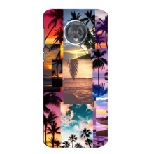 Силіконовий чохол з КАРТИНКАМИ літо для Motorola MOTO G6 (AlphaPrint) (Літня відпустка)