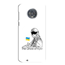 Захисні чохли (Призрак Киева) для Motorola MOTO G6 (AlphaPrint) (Льотчик Києва)