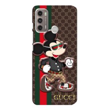 Чехлы Бренд GUCCI для Motorola MOTO G60 – Маус Гуччи